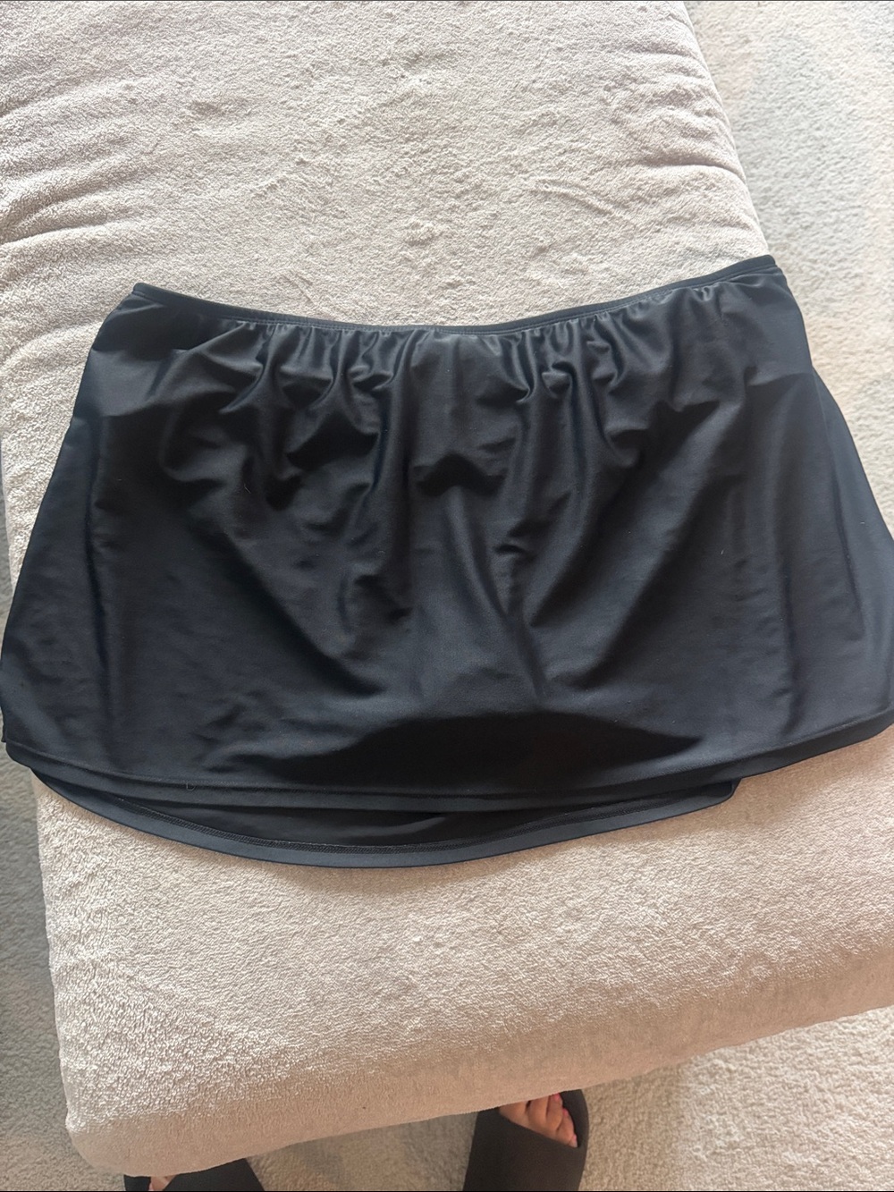 Black Swim Skirt